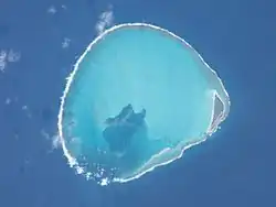 NASA astronaut image of Kure Atoll (February 22, 2004)