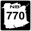 Route 770 marker