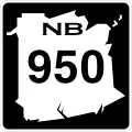 Route 950 marker