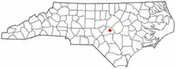 Location of Buies Creek, North Carolina