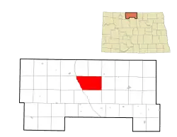 Location of Eidsvold Township