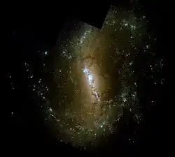 Galaxy NGC 3359 in Ursa Major (HST)