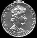 Elizabeth II (2nd type) 'DEI GRATIA' (1953–62)