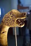 Animal Head Post from Viking Ship Museum