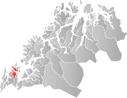 Trondenes within Troms