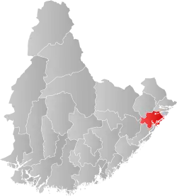 Tvedestrand within Agder
