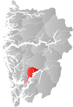 Kvam within Vestland