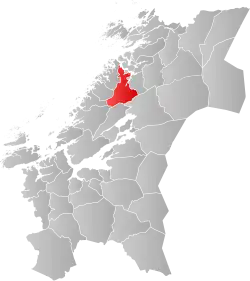 Namdalseid within Trøndelag