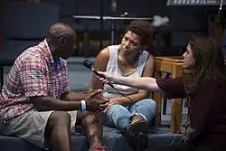 Davar Ardalan on NPR Assignment with Michel Martin