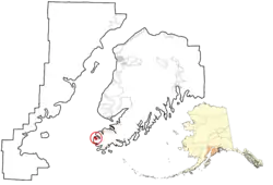 Location in Kenai Peninsula Borough, Alaska