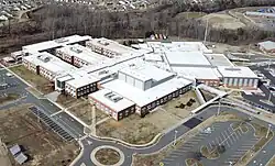 Aerial view of NFHS