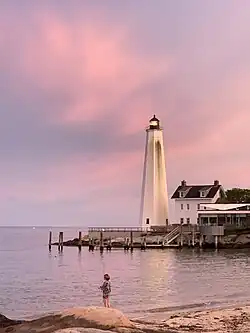 New London Harbor Lighthouse in 2020