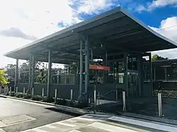 New northern station entrance, May 2024