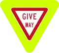 Give Way (fluorescent version)
