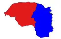 Location in Tada-U District