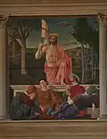 Nicolas Lokhoff. Copy of the picture: The Resurrection of Christ by Piero della Francesca