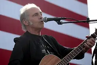 Lofgren performing in 2019