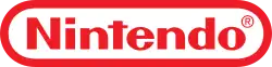 Nintendo logo, in red.