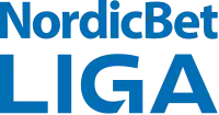 NordicBet Liga (03.03.2017–30.06.2022) Sponsor: NordicBet/Betsson