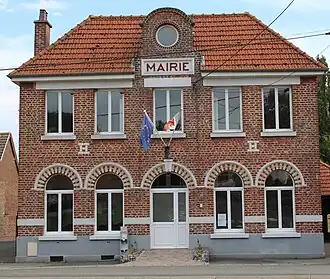 The town hall of Noreuil