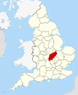 Northamptonshire within England