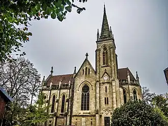 The basilica in Jouhe