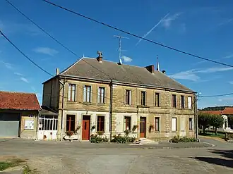 The town hall in Nouart