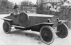 Final prototype with right hand drive and traditional front headlights