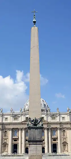 Image 35The Vatican obelisk in St. Peter's Square was brought to Rome from Egypt by Caligula. (from Vatican City)