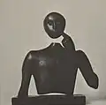 Observador, bronze, 40 cm, 1975