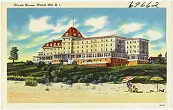 Additions to the Ocean House, Watch Hill, Rhode Island, 1897 and 1902.