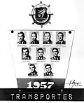 Oficial de Transportes, 1957