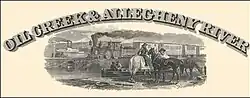Oil Creek and Allegheny River Railway stock certificate