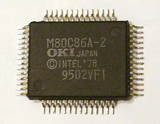 OKI M80C86A QFP-56