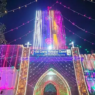 Old Central Methodist Church, built in 1874[77]