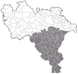 The Oltrepò within the province of Pavia