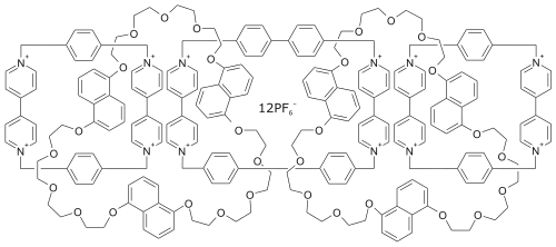 Skeletal formula of olympiadane