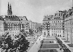 Fragment of the estate in 1962