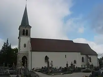 The church in Ossey-les-Trois-Maisons