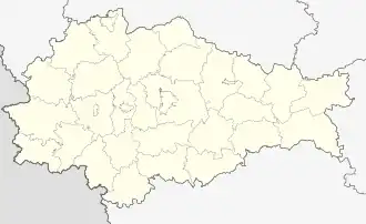 Zvannoye is located in Kursk Oblast