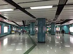 North concourse mezzanine