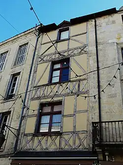 Half-timbered house at no. 4.