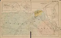 1904 of Map showing the Town of Southport