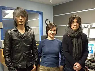 Boom Boom Satellites with May S. Young (center) in 2009