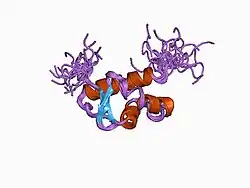 1d8j: SOLUTION STRUCTURE OF THE CENTRAL CORE DOMAIN OF TFIIE BETA