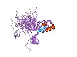 1qk9: THE SOLUTION STRUCTURE OF THE DOMAIN FROM MECP2 THAT BINDS TO METHYLATED DNA