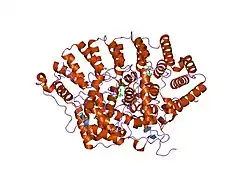 1tn6: Protein Farnesyltransferase Complexed with a Rap2a Peptide Substrate and a FPP Analog at 1.8A Resolution