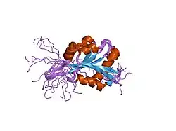 1wnj: NMR structure of human coactosin-like protein