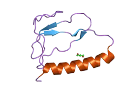 1zt3: C-terminal domain of Insulin-like Growth Factor Binding Protein-1 isolated from human amniotic fluid