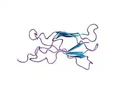 2arw: The solution structure of the membrane proximal cytokine receptor domain of the human interleukin-6 receptor